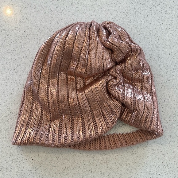 Rose Gold Beanie - Picture 1 of 6